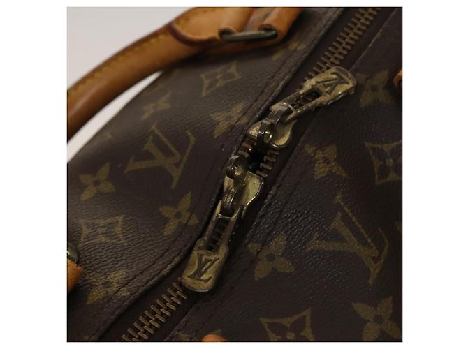 LOUIS VUITTON Monogram Keepall 60 Borsa Boston M41422 LV Auth 119896 Monogramma - vista 10