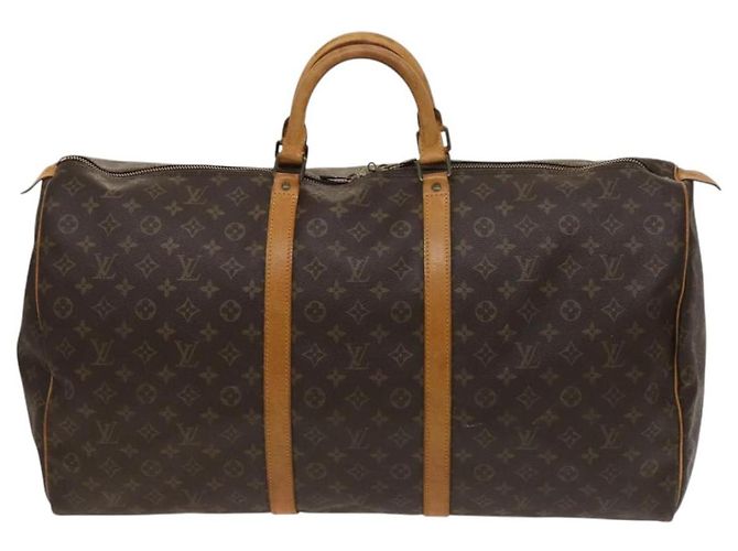 LOUIS VUITTON Monogram Keepall 60 Borsa Boston M41422 LV Auth 119896 Monogramma - vista 13