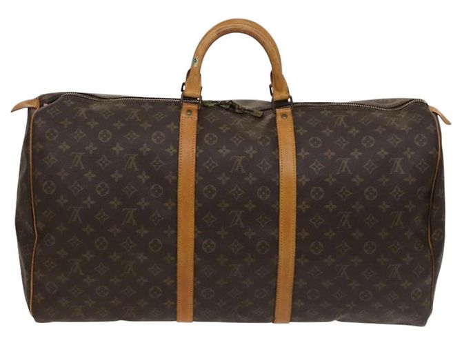 LOUIS VUITTON Monogram Keepall 60 Borsa Boston M41422 LV Auth 119896 Monogramma - vista 2