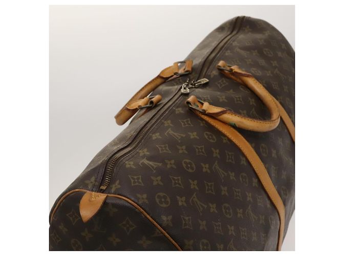 LOUIS VUITTON Monogram Keepall 60 Borsa Boston M41422 LV Auth 119896 Monogramma - vista 6