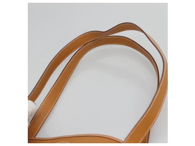 Gucci Borsa tote Micro GG Supreme in PVC beige oro 002 39 0173 Auth ki5697 D'oro - vista 8