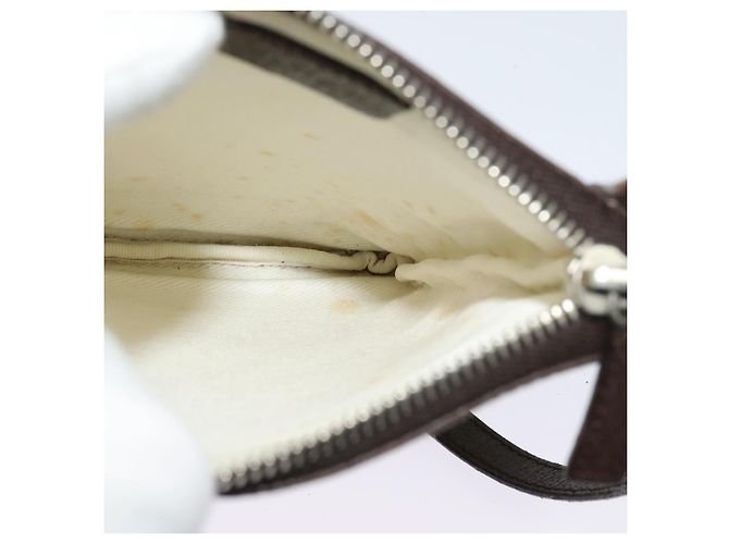 Bulgari BVLGARI Schultertasche aus Canvas Beige Silber Authentisch ar13574 - Ansicht 17