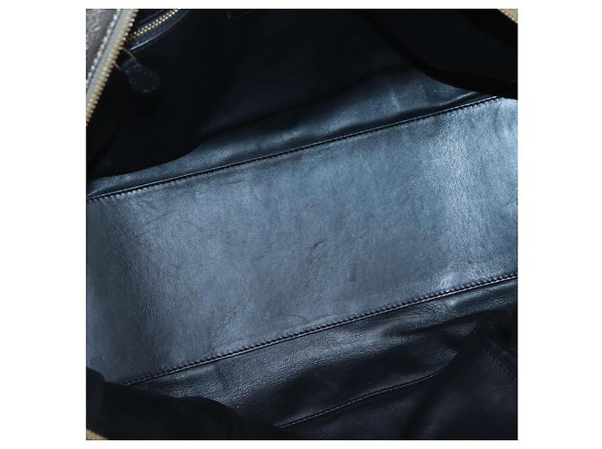 LOEWE Anagram Amazona 36 Borsa a mano in pelle tono oro Auth gh130 - vista 11