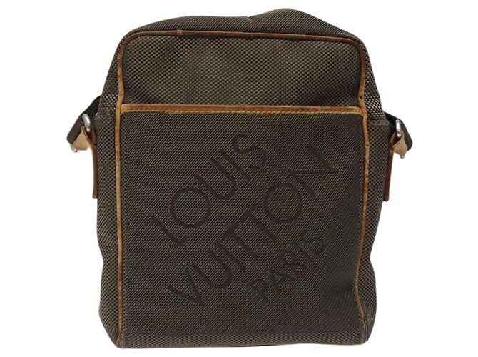LOUIS VUITTON Borsa Sitadan NM Damier Geant Marrone M93224 LV Auth hk2564 - vista 13