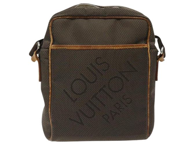 LOUIS VUITTON Borsa Sitadan NM Damier Geant Marrone M93224 LV Auth hk2564 - vista 2
