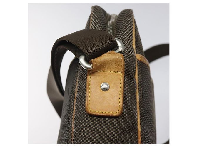 LOUIS VUITTON Borsa Sitadan NM Damier Geant Marrone M93224 LV Auth hk2564 - vista 9