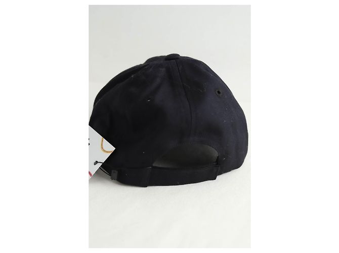 Thierry Mugler Gorra de algodón negra - vista 3
