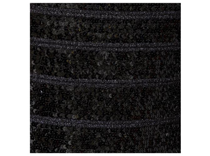 La Perla Ritmo di Perla Paillettenkleid Schwarz - Ansicht 12