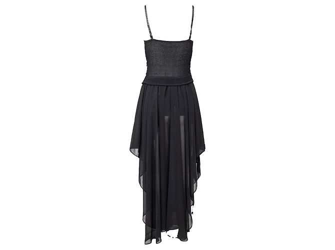 La Perla Ritmo di Perla Paillettenkleid Schwarz - Ansicht 3