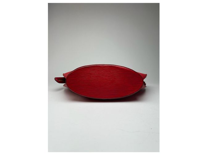 Vintage Louis Vuitton Saint Jacques EPI Leder Tasche rot - Ansicht 11