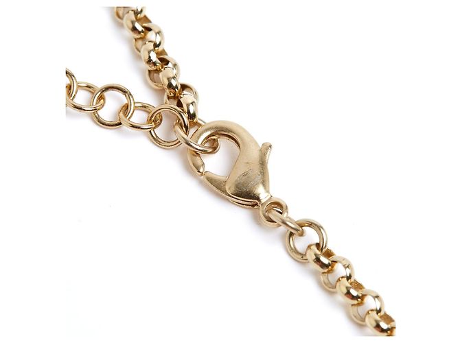Chanel Parure Collier Sautoir und Ohrringe 2024 Herzkette Set Golden - Ansicht 5