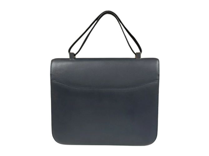 Sac à main Constance d'Hermès Bleu Marine - vue 3