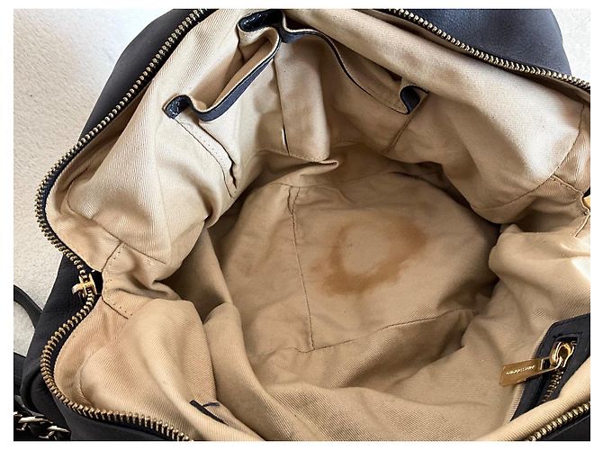 Borsa Vanessa Bruno in pelle Grigio Blu Scuro - vista 12