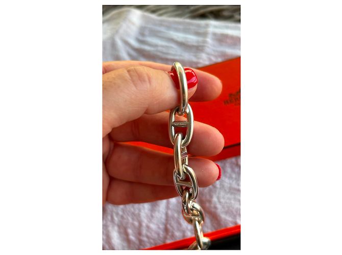 Hermès Ankerkette Armband Silber - Ansicht 10