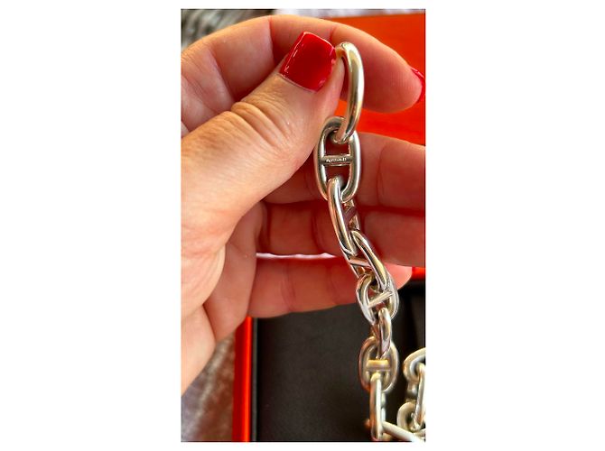 Hermès Ankerkette Armband Silber - Ansicht 11