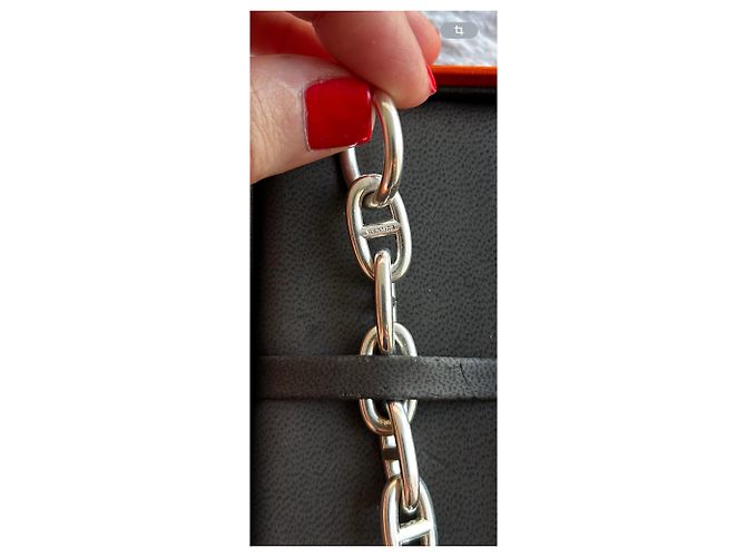 Hermès Ankerkette Armband Silber - Ansicht 3
