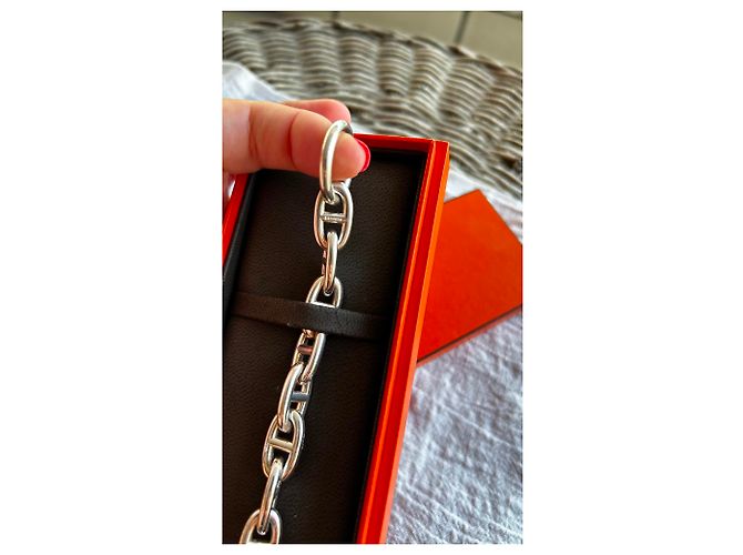 Hermès Ankerkette Armband Silber - Ansicht 5