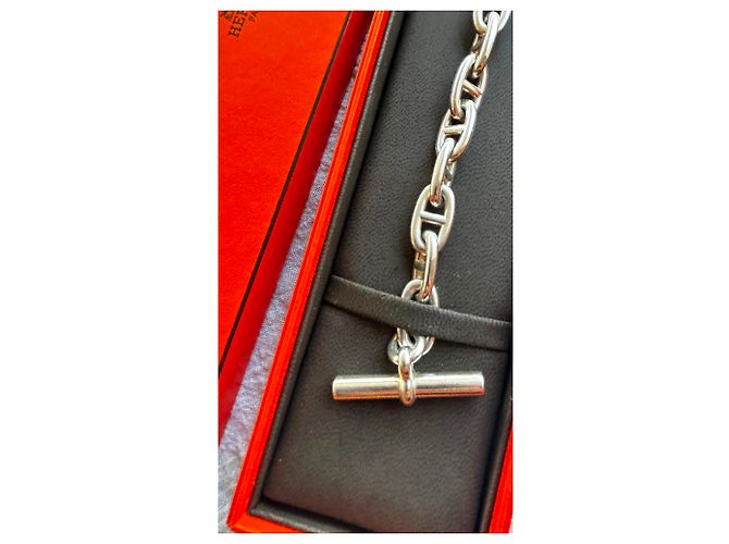 Hermès Ankerkette Armband Silber - Ansicht 7