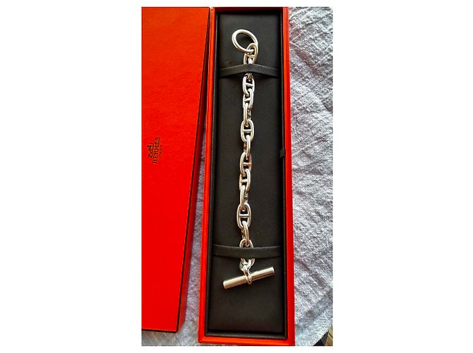 Hermès Ankerkette Armband Silber - Ansicht 8