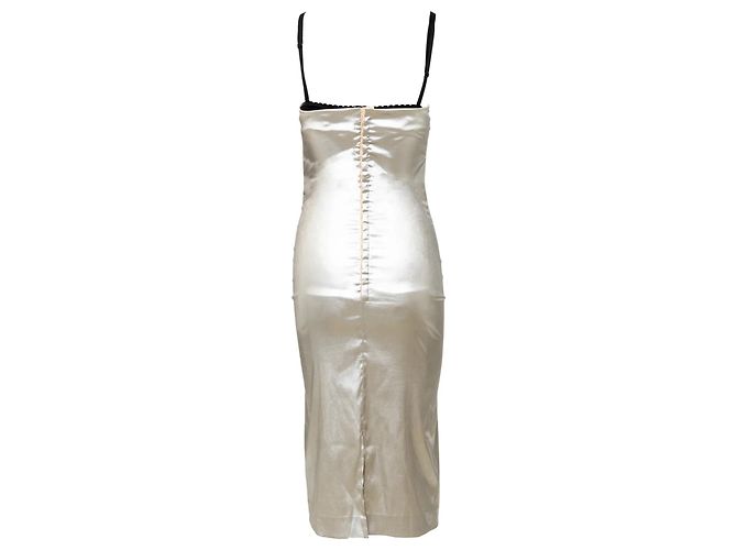 Abito argento metallico Dolce & Gabbana - vista 3