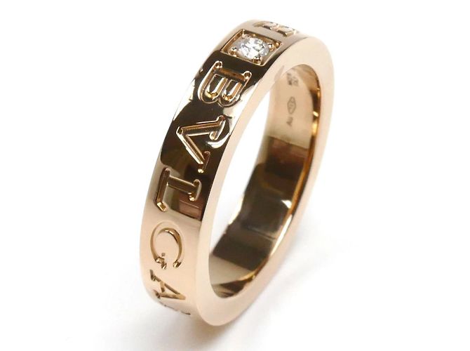 Bulgari Bvlgari 18K Roségold-Diamantring - Ansicht 2