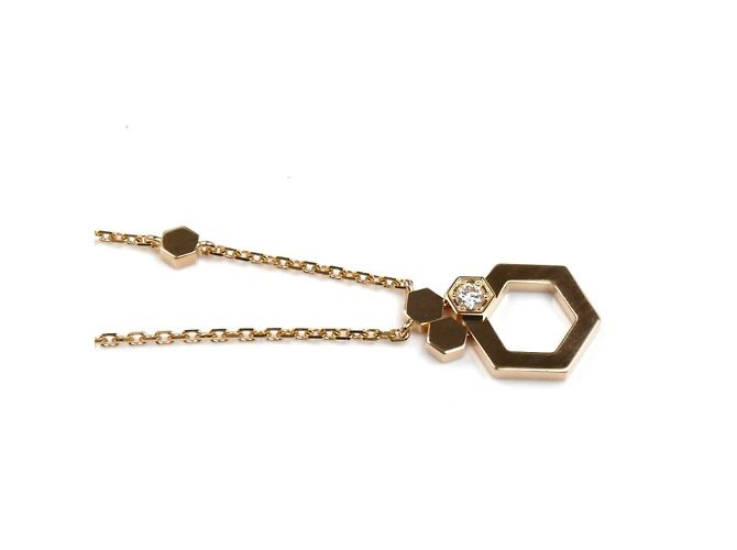 Chaumet 18K Roségold Be My Love Halskette - Ansicht 2