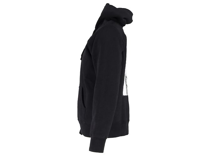 Sweat à capuche Supreme Decline en coton noir - vue 2