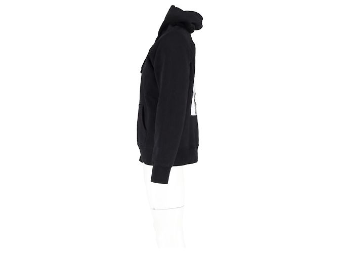 Sweat à capuche Supreme Decline en coton noir - vue 5