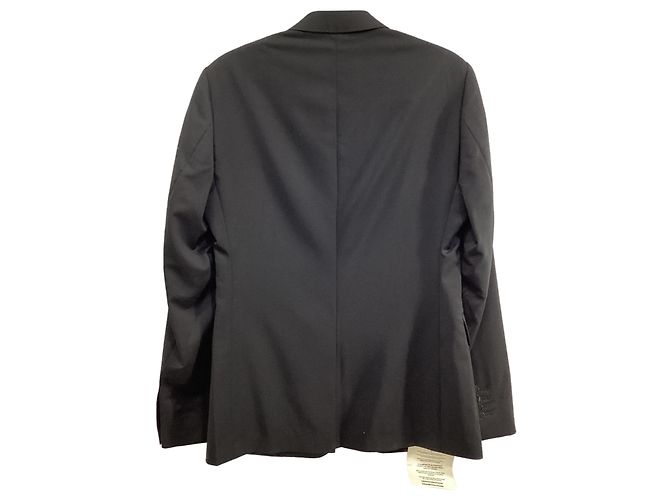 Blazer de lana negra Sandro Paris de un solo botón - vista 2