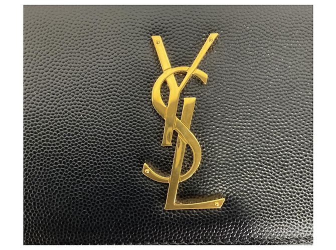 Bolso de cinturón Kate de Saint Laurent en cuero negro - vista 13