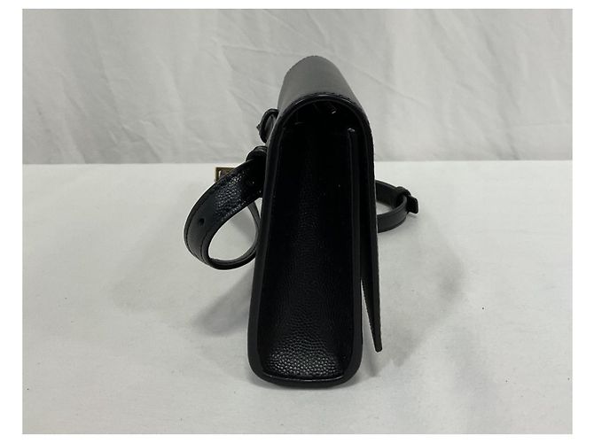 Bolso de cinturón Kate de Saint Laurent en cuero negro - vista 15