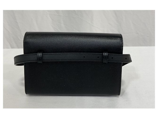 Bolso de cinturón Kate de Saint Laurent en cuero negro - vista 16