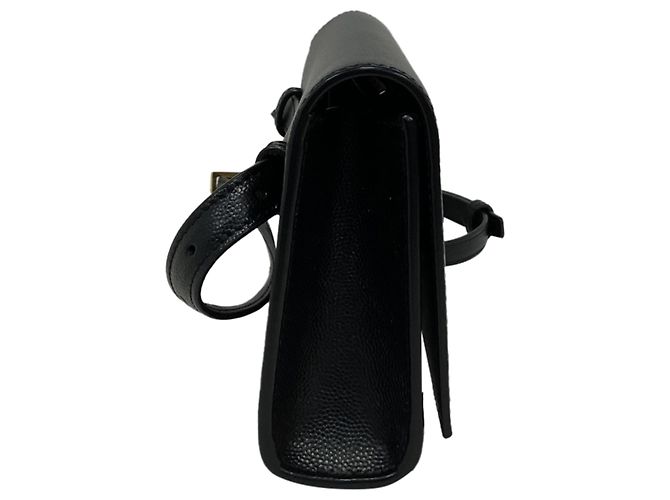 Bolso de cinturón Kate de Saint Laurent en cuero negro - vista 7