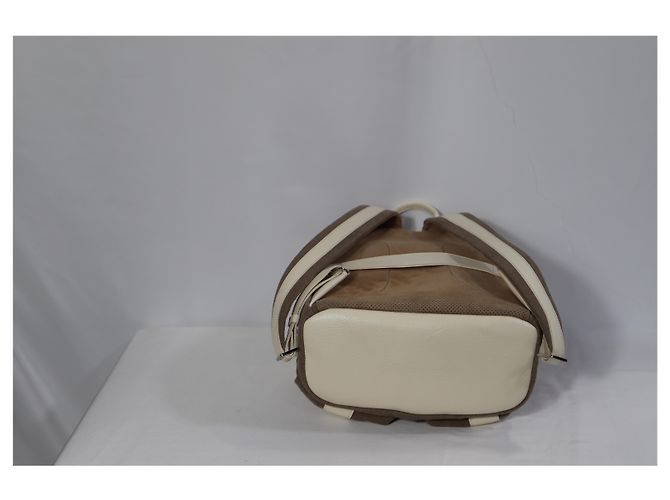 Zaino Brunello Cucinelli in cotone marrone - vista 13