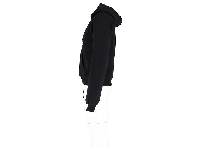 Edge Céline Celine Hoodie Entsperren Sie Ihre Fantasien aus schwarzer Baumwolle - Ansicht 5