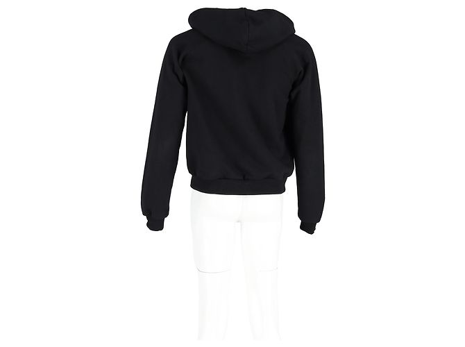 Edge Céline Celine Hoodie Entsperren Sie Ihre Fantasien aus schwarzer Baumwolle - Ansicht 6