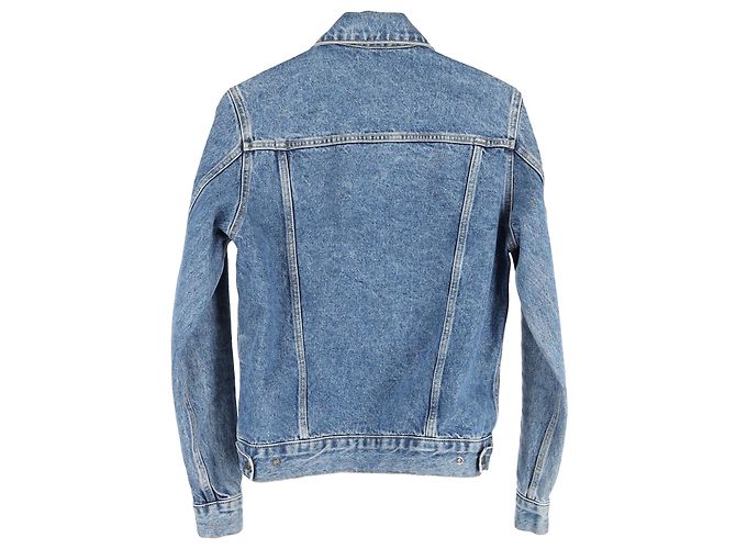 Chaqueta de denim Sandro en algodón azul - vista 2