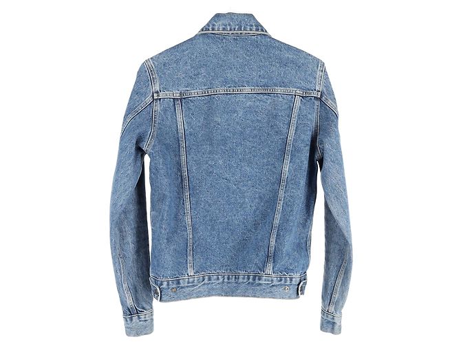 Chaqueta de denim Sandro en algodón azul - vista 5