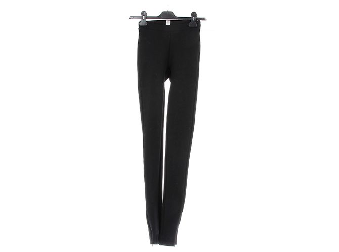 Leggings Totême de algodón negro Talla 32 - vista 2
