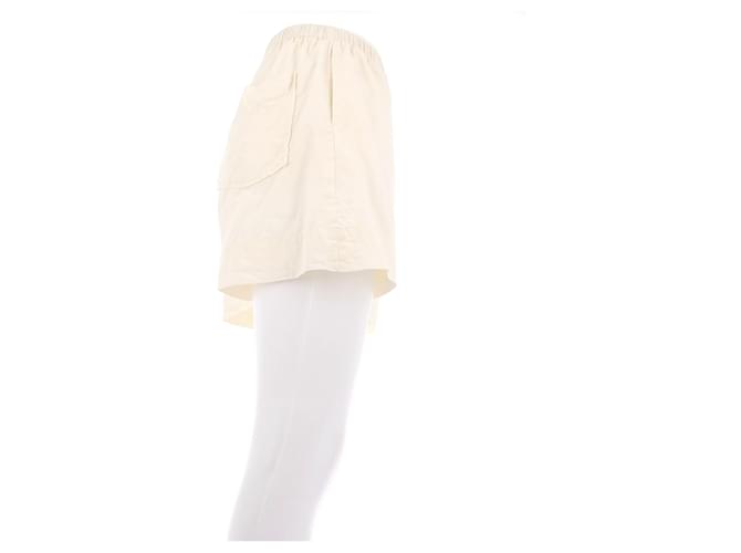 Shorts Samsoe & Samsoe Khaki de algodão XS Caqui - vista 3