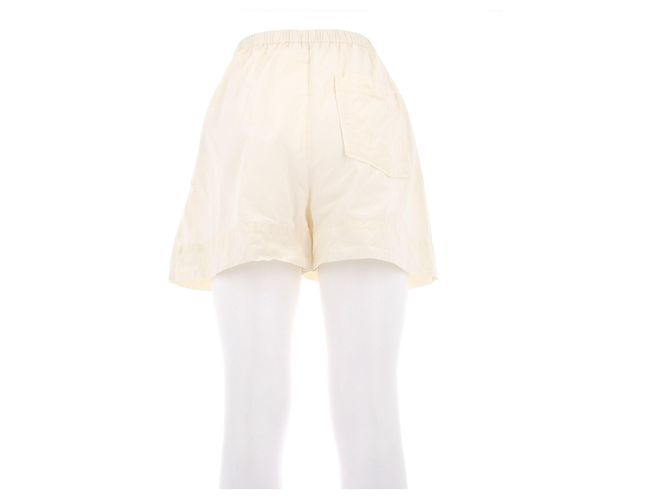 Shorts de algodão cáqui Samsoe & Samsoe XS Caqui - vista 2