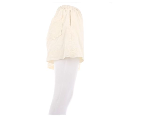 Shorts de algodão cáqui Samsoe & Samsoe XS Caqui - vista 3