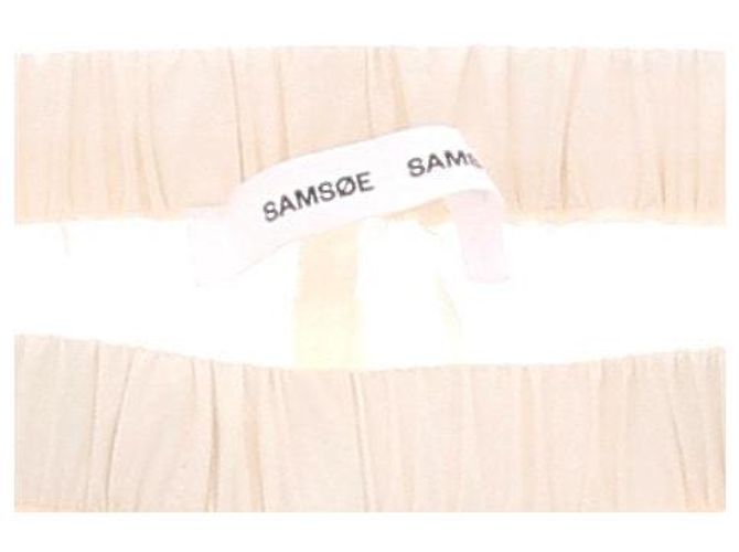 Shorts de algodão cáqui Samsoe & Samsoe XS Caqui - vista 5