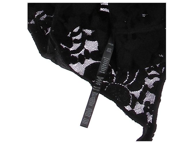 Body de encaje negro Anine Bing - vista 6