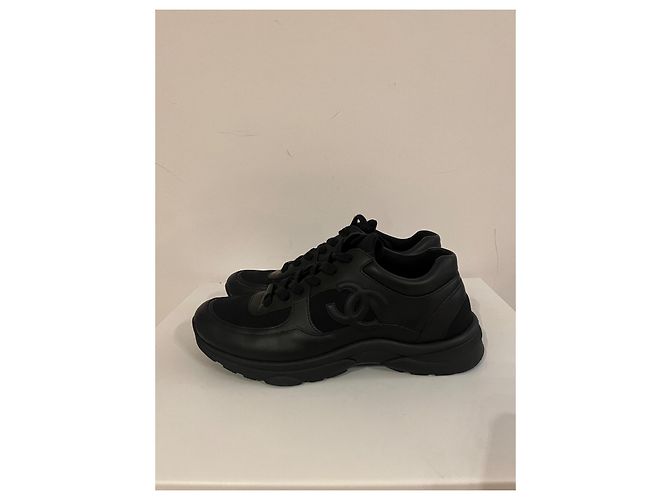 Sneakers Neri Chanel per Uomo taglia 44 Nero - vista 3