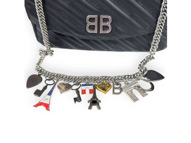 BB Round Bolso de Hombro Redondo BB de Balenciaga - vista 11