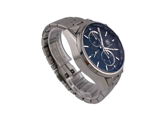 TAG Heuer Carrera Automatic Wristwatch Silvery - view 3