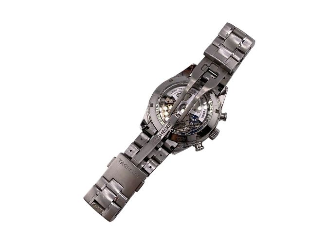 TAG Heuer Carrera Automatic Wristwatch Silvery - view 6
