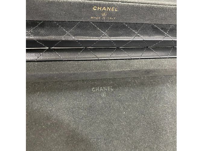 Coffre à bijoux Matelassé Chanel Noir Blanc - vue 3