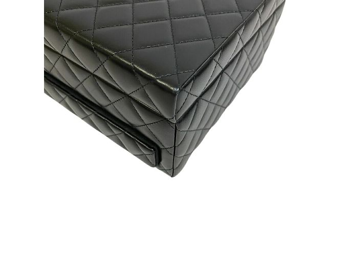 Coffre à bijoux Matelassé Chanel Noir Blanc - vue 6